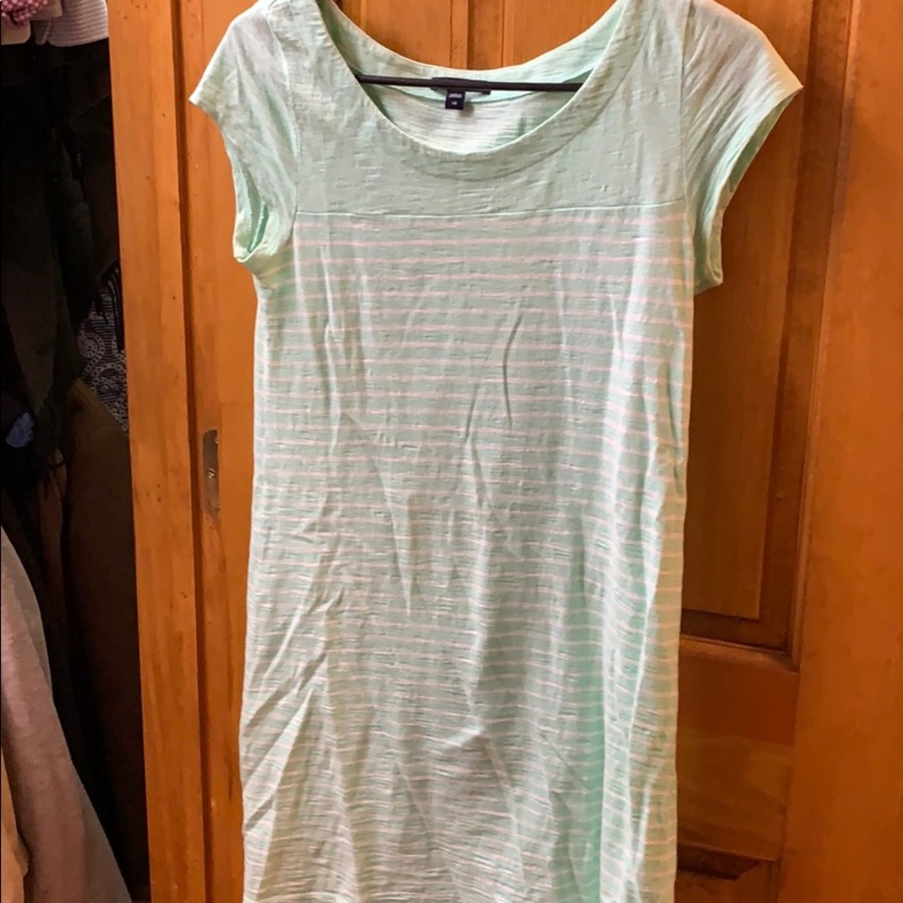 Striped light dress